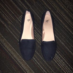 H&M Navy Flats